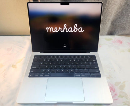 2021 Apple MacBook Pro 14" (M1 Pro Chip, 16GB RAM, 512GB SSD) - Silver | Open Box Condition