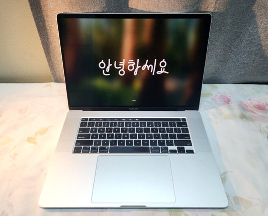 2019 Apple MacBook Pro 16" (Intel 9th Gen, 32GB RAM, 512GB SSD) - Silver | Excellent Condition